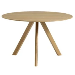 HAY Table Ronde CPH20, 120 cm, Chêne Laqué