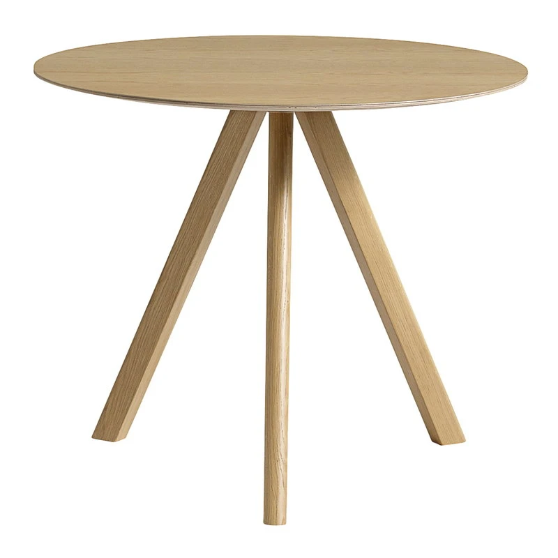 HAY Table Ronde CPH20, 90 cm, Chêne Laqué 1 HAY Table Ronde CPH20, 90 cm, Chêne Laqué