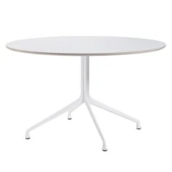 HAY About A Table AAT20, 128 cm, Stratifié Blanc