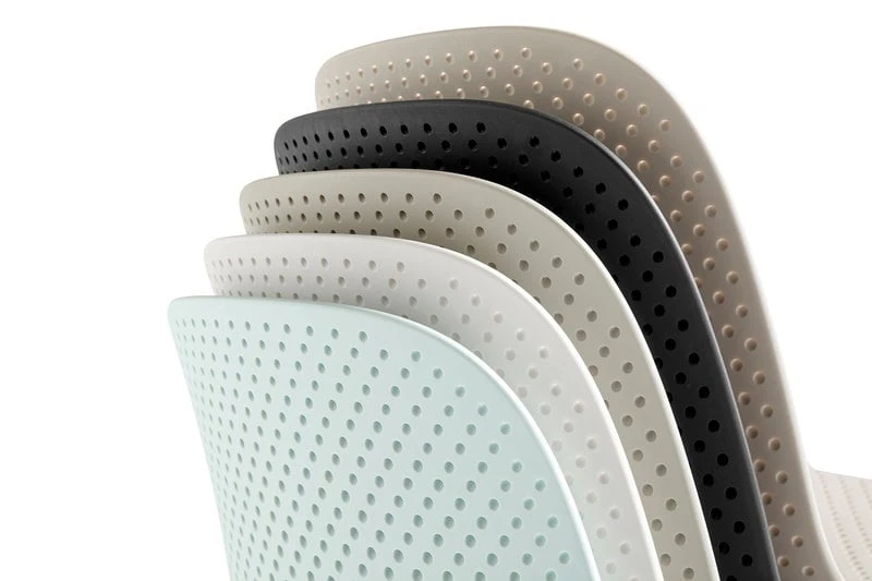 HAY Chaise 13Eighty, Gris Blanc - blanc Craie 4 HAY Chaise 13Eighty, Gris Blanc - blanc Craie – Image 4