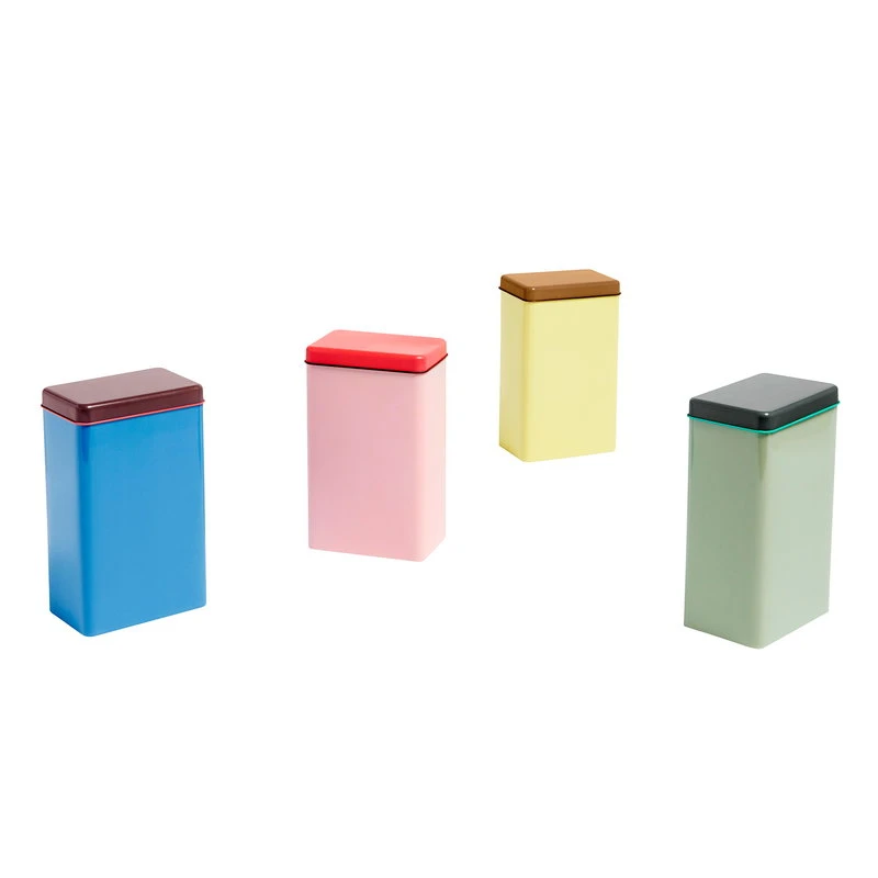 HAY Récipient Tin By Sowden, Jaune 2 HAY Récipient Tin By Sowden, Jaune – Image 2