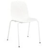 HAY Chaise 13Eighty, Gris Blanc - blanc Craie