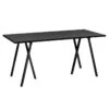 HAY Table Loop Stand 160 cm, Noir