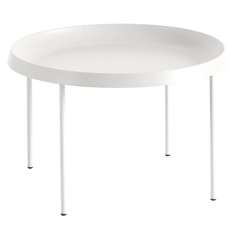 HAY Table Basse Tulou 55 cm, Blanc Cassé 1 HAY Table Basse Tulou 55 cm, Blanc Cassé