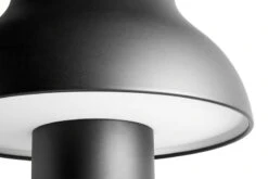 HAY Lampe De Table PC, S, Soft Black -Hay 4104251009000 PC Table light L soft black detail 02
