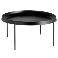 HAY Table Basse Tulou 75 cm, Noir
