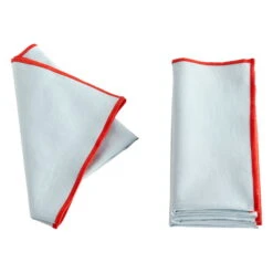 HAY Serviettes De Table Outline, Lot De 4, Bleu Clair