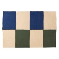 HAY Tapis Ethan Cook Flat Works, 200 x 300 cm, Peach Green Check