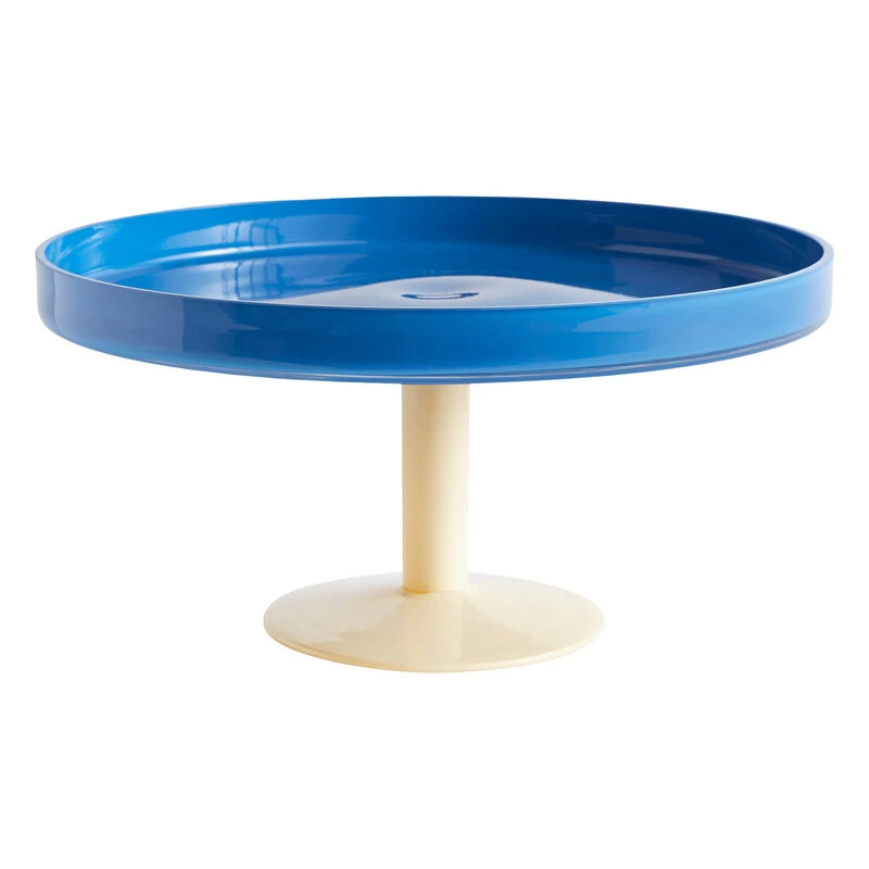 HAY Présentoir Display Food Stand, 26 cm, Bleu - Beige 1 HAY Présentoir Display Food Stand, 26 cm, Bleu - Beige