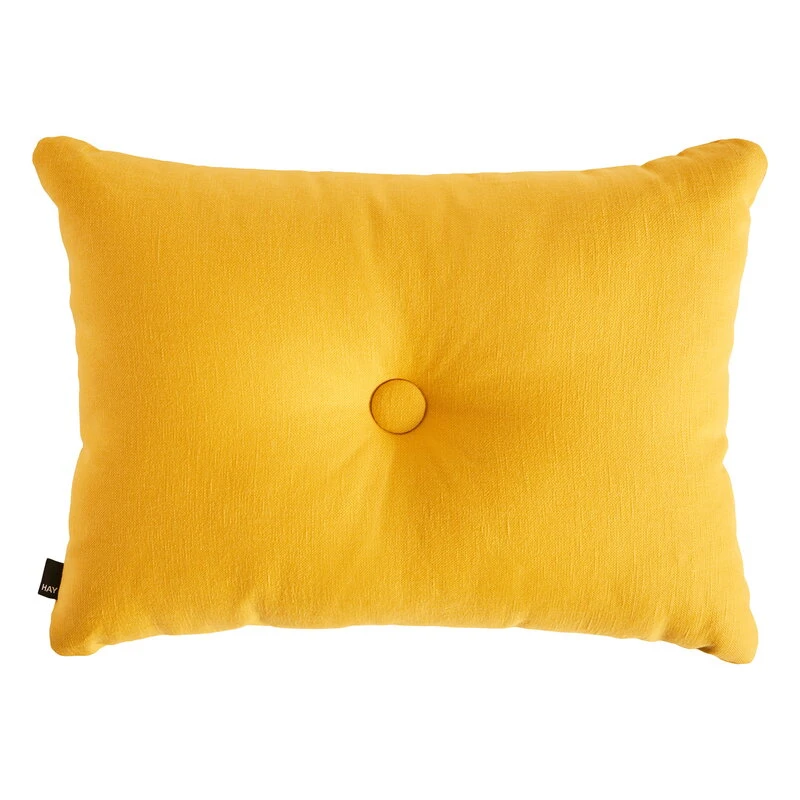 HAY Coussin Dot, Planar, Jaune Chaud 1 HAY Coussin Dot, Planar, Jaune Chaud