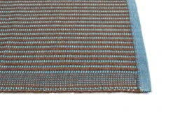 HAY Tapis Tapis, Châtaigne - Bleu 9 HAY Tapis Tapis, Châtaigne - Bleu -Hay 541711 Tapis Mat 60x95 chestnut and blue detail