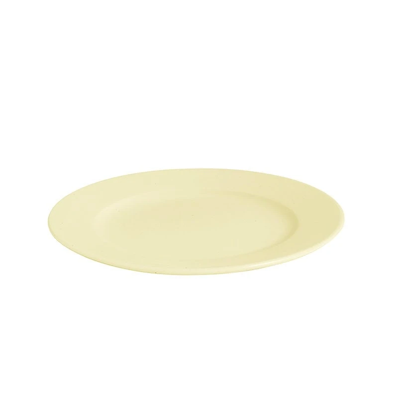 HAY Assiette Rainbow, Petit Modèle, Jaune Pâle 1 HAY Assiette Rainbow, Petit Modèle, Jaune Pâle