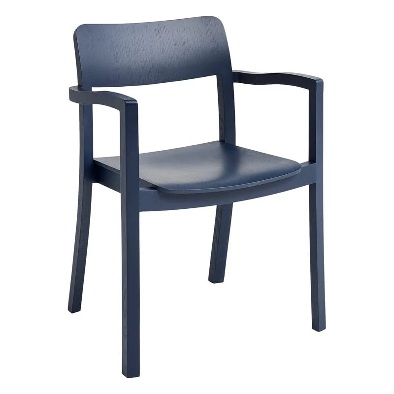 HAY Chaise Avec Accoudoirs Pastis, Bleu Acier 1 HAY Chaise Avec Accoudoirs Pastis, Bleu Acier