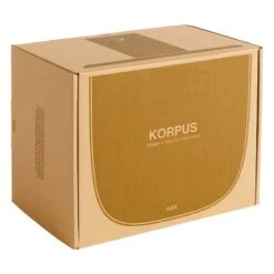 HAY Étagère Korpus, Modèle S, 1 crochet, Marron 8 HAY Étagère Korpus, Modèle S, 1 crochet, Marron -Hay 9440115009000 Korpus Shelf S brown packaging
