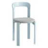 HAY Chaise Rey, Bleu Ardoise - gris Clair Steelcut Trio 113