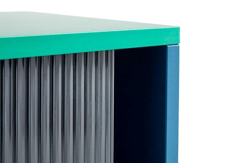 HAY Buffet Colour Cabinet Avec Portes Vitrées, 120 cm, Multicolore 2 HAY Buffet Colour Cabinet Avec Portes Vitrées, 120 cm, Multicolore – Image 2