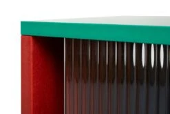 HAY Buffet Colour Cabinet Avec Portes Vitrées, 120 cm, Multicolore 10 HAY Buffet Colour Cabinet Avec Portes Vitrées, 120 cm, Multicolore -Hay 945609 Colour Cabinet M w glass doors Floor multi detail 02