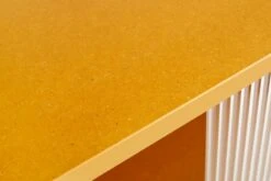 HAY Grand Buffet Colour Cabinet Avec Portes Vitrées, Jaune -Hay 945630 Colour Cabinet Tall w glass doors yellow detail 02