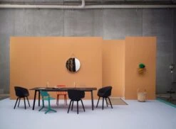 HAY Miroir Strap, No 1, Grand Modèle, Gris -Hay AAC 222C Ru Chair2C J772C Bella Desk2C Strap Mirror2C Beijing Basket28129