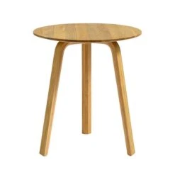 HAY Table Basse Bella 45 cm, Modèle Haut, Chêne Huilé
