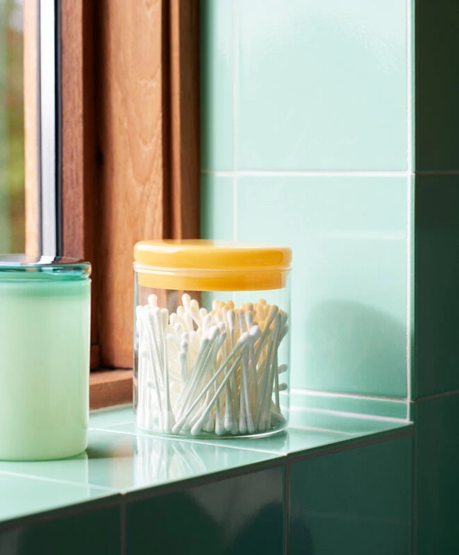 HAY Bocal En Verre, Modèle S, Vert Jade – Image 4