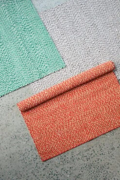 HAY Tapis Braided, Rouge -Hay Braided Rug family 02