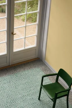 HAY Chaise Avec Accoudoirs Pastis, Vert Pin -Hay Braided Rug green Pastis Armchair pine green wb lacquered ash