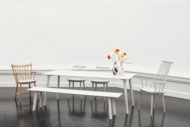 HAY Chaise J77, Gris Chaud 4 HAY Chaise J77, Gris Chaud – Image 4