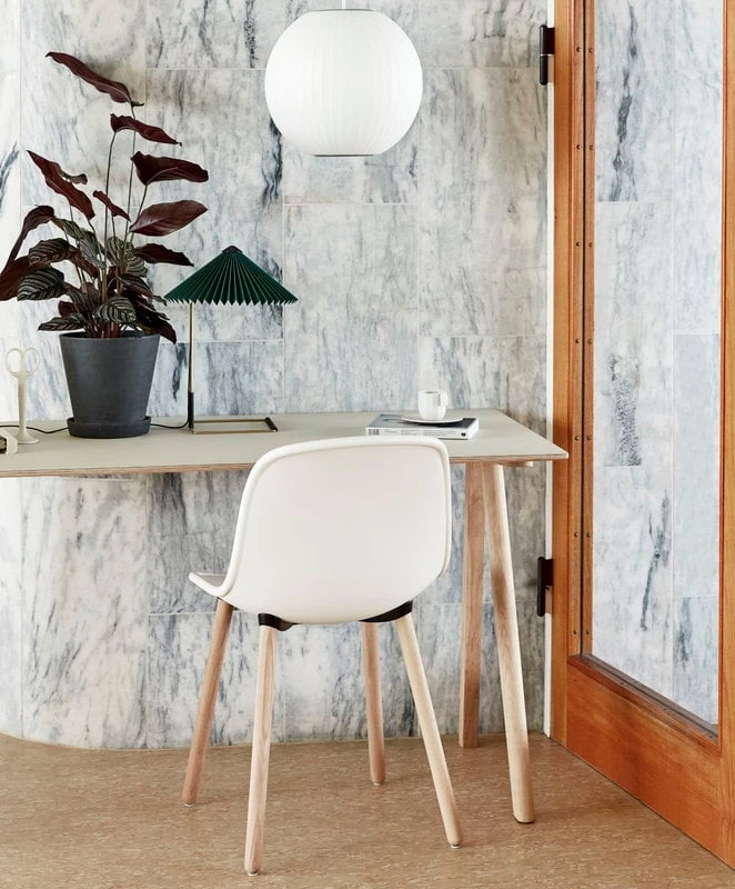 HAY Pot De Fleurs Et Soucoupe, L, Noir 2 HAY Pot De Fleurs Et Soucoupe, L, Noir – Image 2