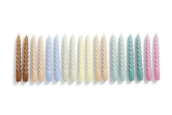 HAY Bougies Twist, Lot De 6, Beige-gris - Citrus - Nude 8 HAY Bougies Twist, Lot De 6, Beige-gris - Citrus - Nude -Hay Candle Twist model