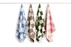 HAY Serviette De Bain Check, Cappuccino -Hay Check Bath Towel family 02 1