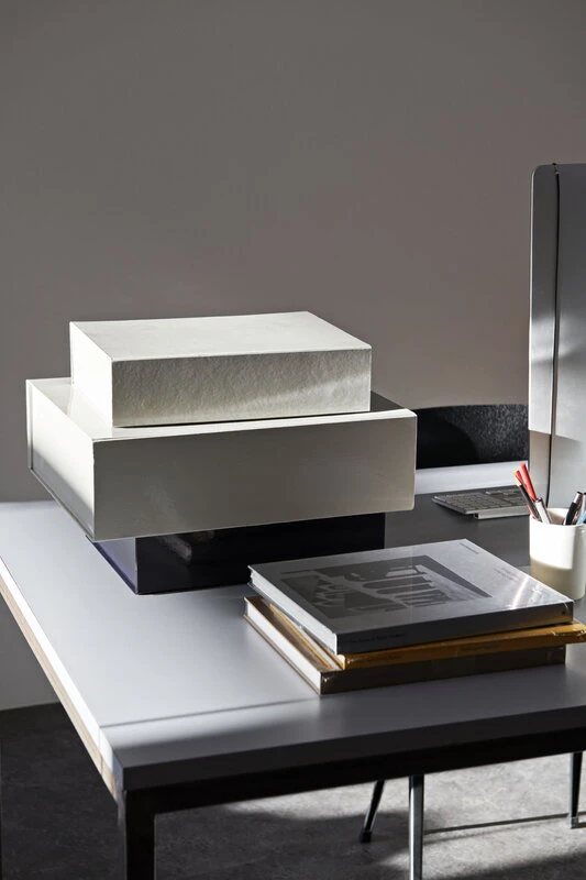 HAY Boîte De Rangement Colour, Modèle S, Gris 4 HAY Boîte De Rangement Colour, Modèle S, Gris – Image 4