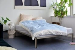 HAY Lit Connect, Blanc -Hay Connect Bed warm grey