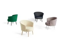 HAY Fauteuil Lounge Dorso, Chêne Huilé - Mode 014 5 HAY Fauteuil Lounge Dorso, Chêne Huilé - Mode 014 -Hay Dorso family 01 1