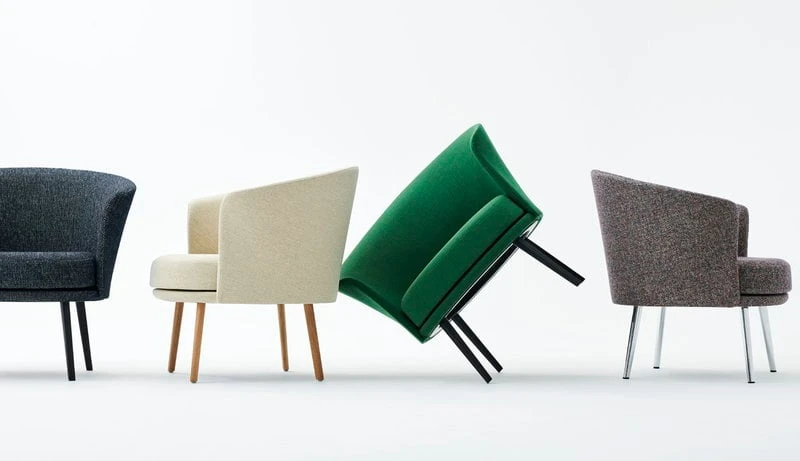 HAY Fauteuil Lounge Dorso, Chêne Huilé - Mode 014 2 HAY Fauteuil Lounge Dorso, Chêne Huilé - Mode 014 – Image 2