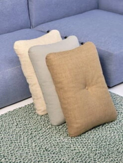 HAY Coussin Dot, Modèle XL, Mini Dot, Planar, Gris Clair 5 HAY Coussin Dot, Modèle XL, Mini Dot, Planar, Gris Clair -Hay Dot Cushion XL Mini Dot Tadao camel off white Dot Cushion XL Mini Dot Planar light grey Braided Rug green