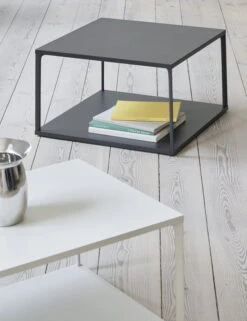 HAY Table Basse Eiffel, Rectangle, 110 X 50 cm, Warm Sand -Hay Eiffel Coffee Table square ink black Rectangular warm sand