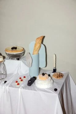 HAY Bougeoir Tube, S, Bleu Foncé 5 HAY Bougeoir Tube, S, Bleu Foncé -Hay Finnish Design Shop 0723P FDS kesa 2023 1348