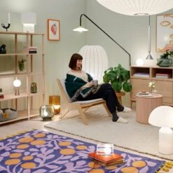 HAY Tapis Peas Random, Soft Grey -Hay Finnish Design Shop Lights21034 hires