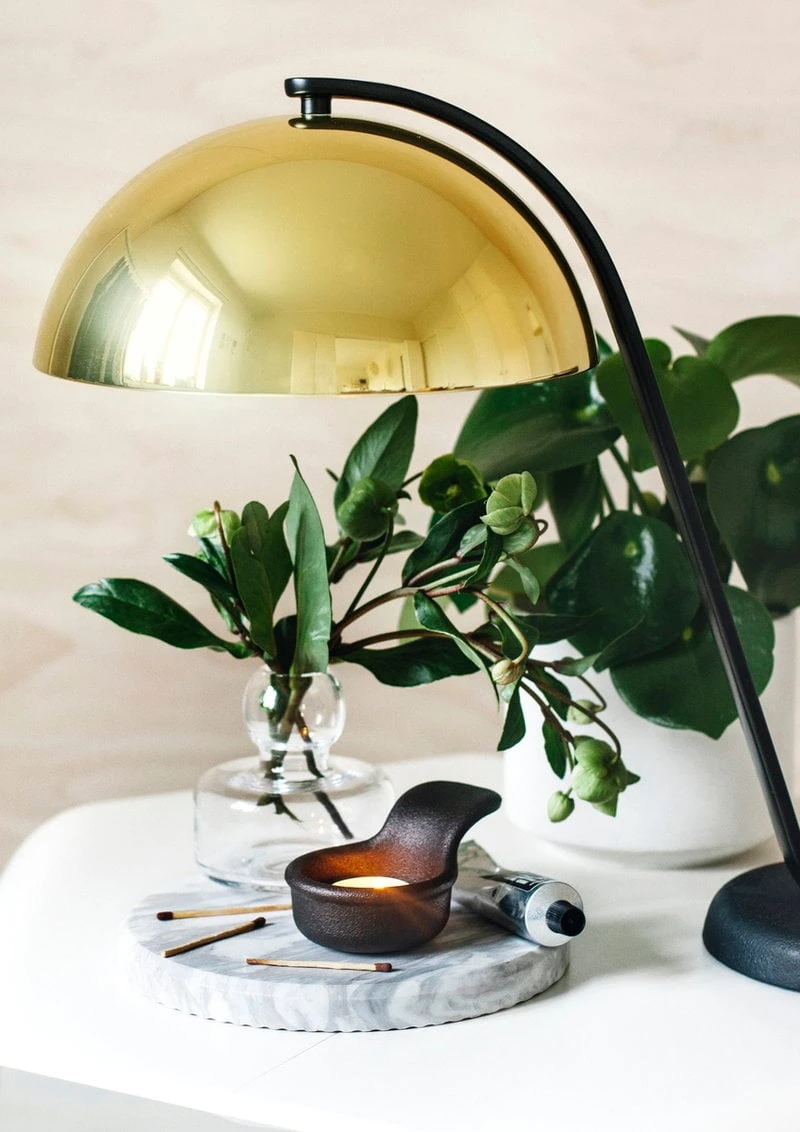 HAY Lampe De Table Cloche, Laiton 6 HAY Lampe De Table Cloche, Laiton – Image 6