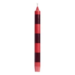HAY Bougie Stripe, Rouge - Bordeaux