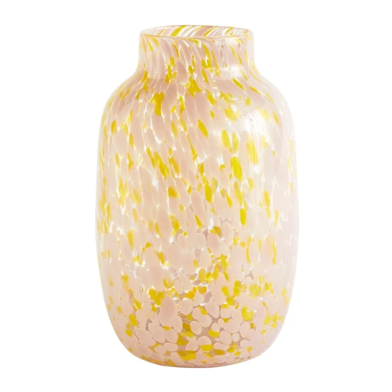 HAY Vase Splash, 30 cm, Rose Clair - Jaune 1 HAY Vase Splash, 30 cm, Rose Clair - Jaune