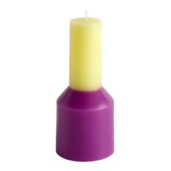 HAY Bougie Haute Pillar, Modèle S, Fuchsia