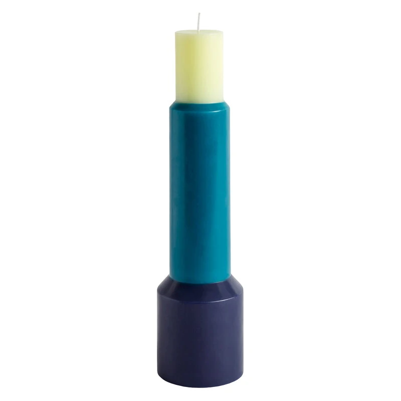 HAY Bougie Pillar, Modèle XL, Bleu Minuit 1 HAY Bougie Pillar, Modèle XL, Bleu Minuit