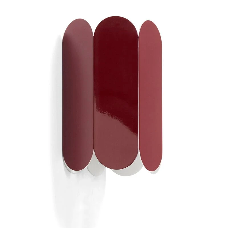 HAY Arcs Wall Sconce, Rouge Auburn 2 HAY Arcs Wall Sconce, Rouge Auburn – Image 2