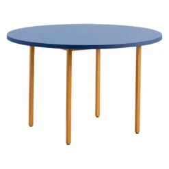 HAY Table Two-Colour, 120 Cm, Ocre - Bleu