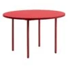 HAY Table Two-Colour, 120 Cm, Rouge Marron - Rouge