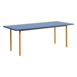 HAY Table Two-Colour, 200 X 90 Cm, Ocre - Bleu