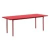 HAY Table Two-Colour, 200 X 90 Cm, Rouge Marron - Rouge