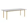 HAY Table Two-Colour, 240 X 90 Cm, Ocre - Gris Clair